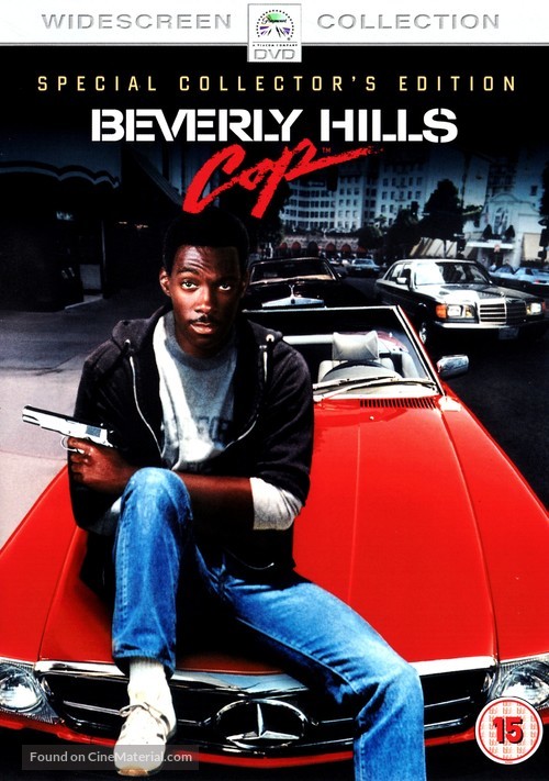 Beverly Hills Cop - British DVD movie cover