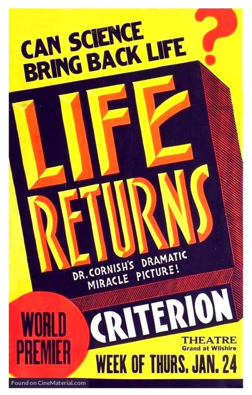 Life Returns - Movie Poster