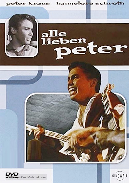 Alle lieben Peter - German DVD movie cover