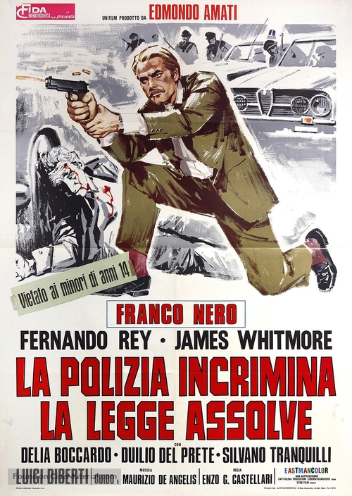 La polizia incrimina la legge assolve - Italian Movie Poster