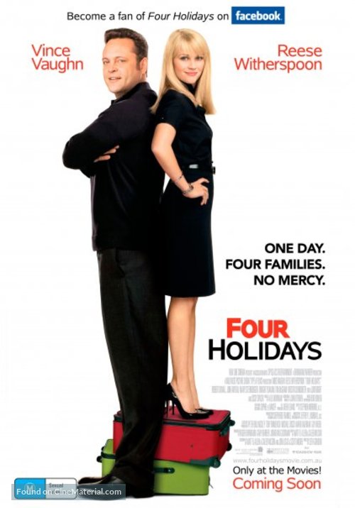 Four Christmases - Australian Movie Poster