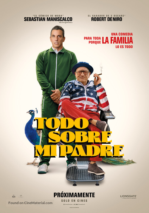 About My Father - Spanish Movie Poster