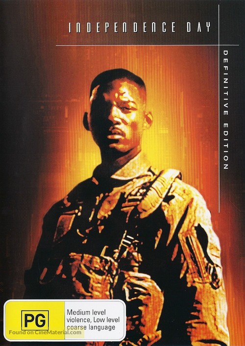 Independence Day - Australian DVD movie cover