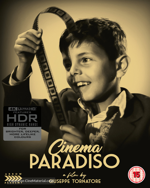 Nuovo cinema Paradiso - British Movie Cover