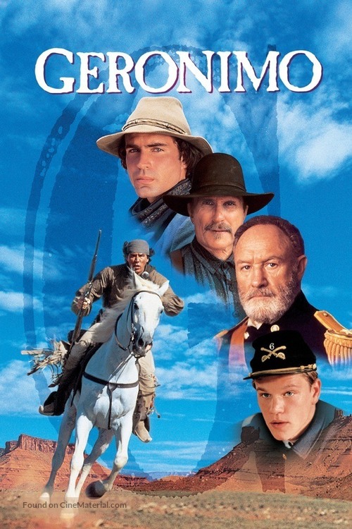 Geronimo: An American Legend - VHS movie cover