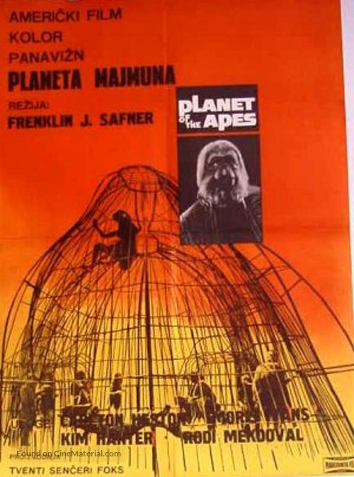 Planet of the Apes - Yugoslav Movie Poster