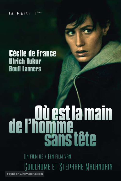 O&ugrave; est la main de l&#039;homme sans t&ecirc;te - Belgian Movie Poster