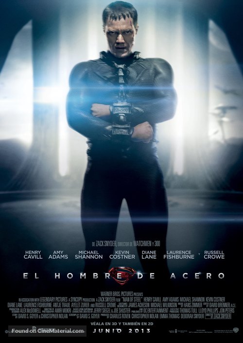 Man of Steel - Argentinian Movie Poster