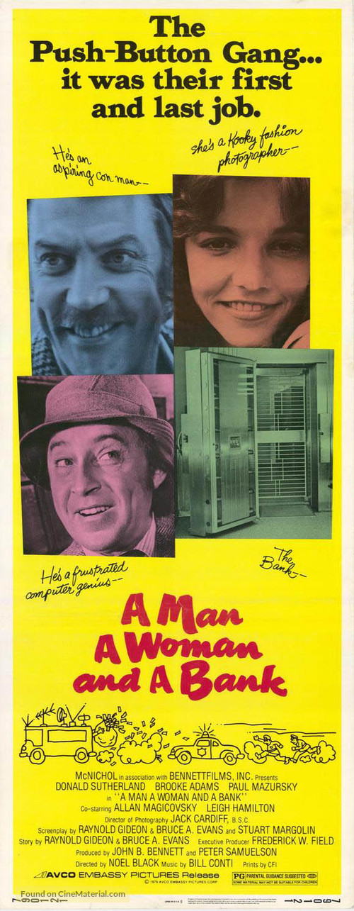 A Man, a Woman and a Bank - Movie Poster