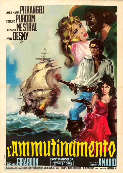 L&#039;ammutinamento - Italian Movie Poster