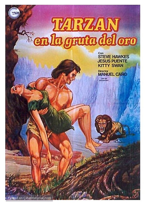 Tarz&aacute;n en la gruta del oro - Spanish Movie Poster