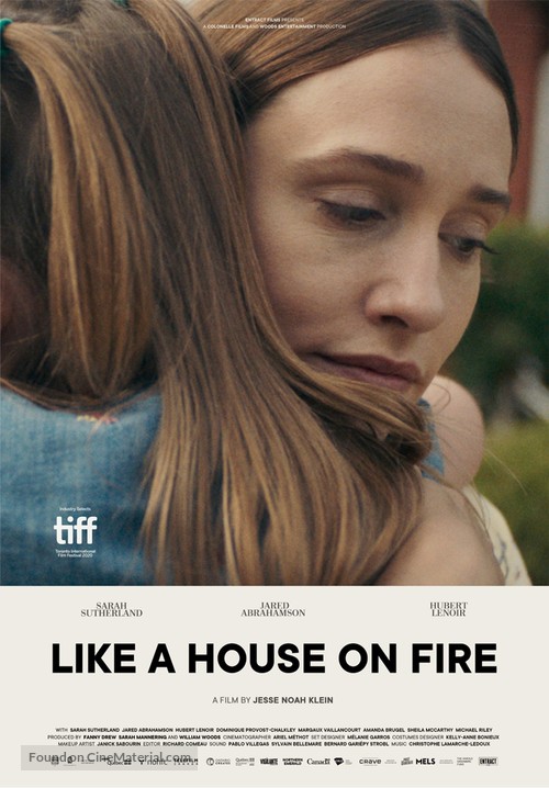 Like a House on Fire - Canadian Movie Poster
