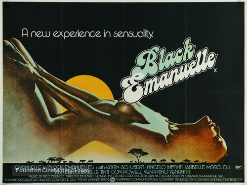 Emanuelle nera - British Movie Poster