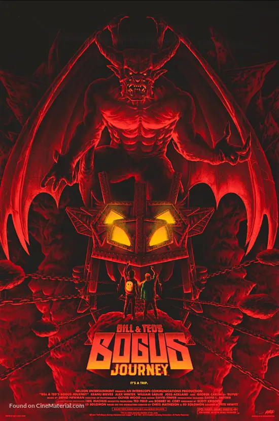 Bill &amp; Ted&#039;s Bogus Journey - poster