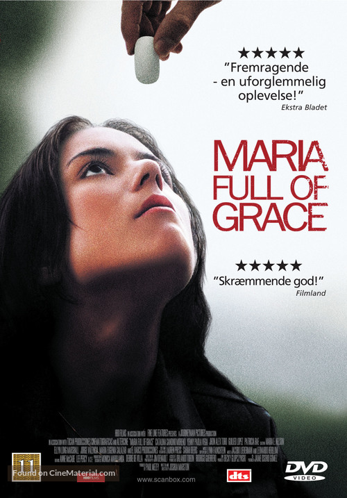 Maria Full Of Grace - Danish Movie Cover