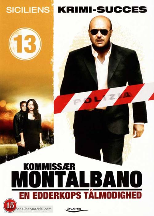 &quot;Il commissario Montalbano&quot; - Danish DVD movie cover