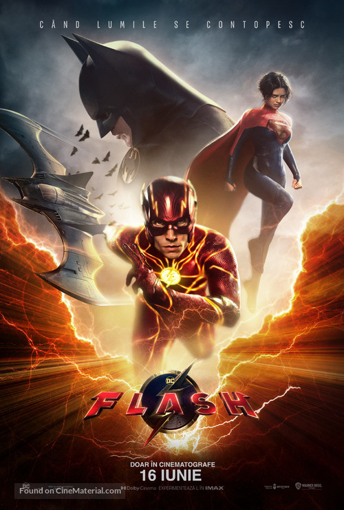 The Flash - Romanian Movie Poster