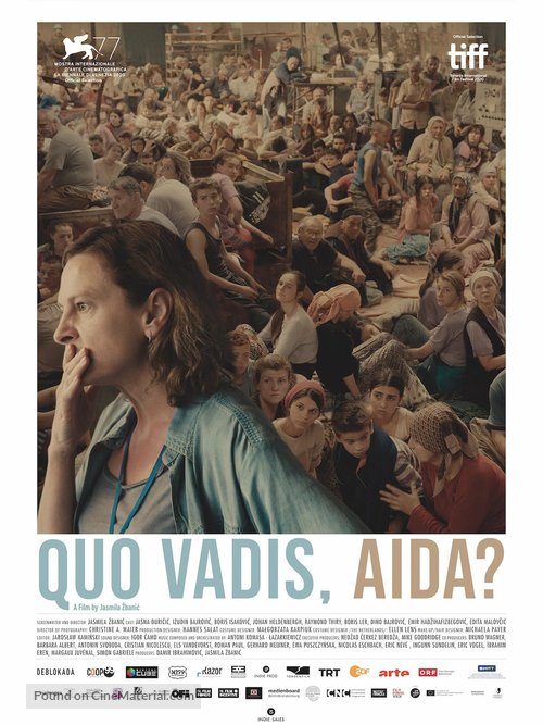 Quo vadis, Aida? - Bosnian Movie Poster