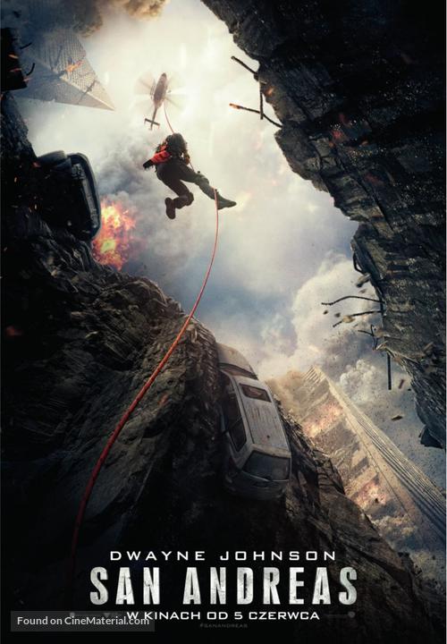 San Andreas - Polish Movie Poster