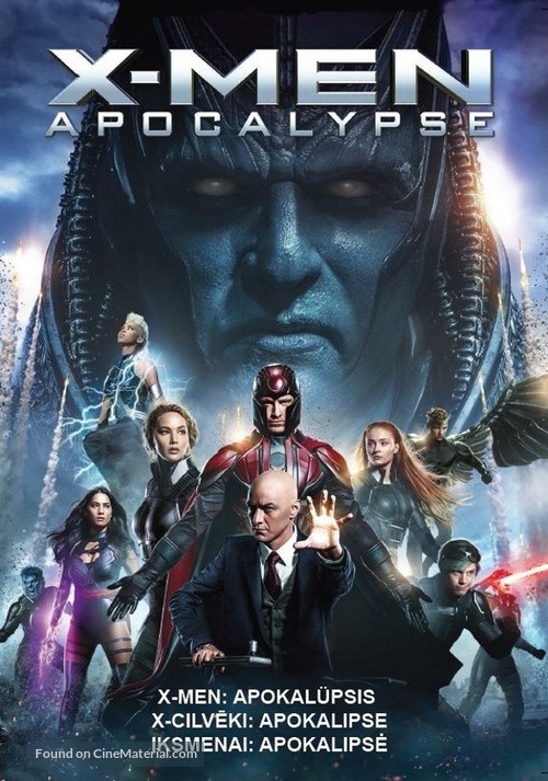 X-Men: Apocalypse - Estonian Movie Cover