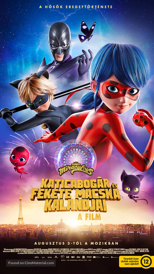 Miraculous: Le Film - Hungarian Movie Poster