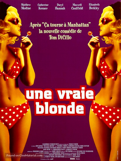 The Real Blonde - French Movie Poster