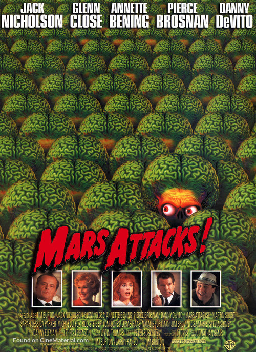 Mars Attacks! - Spanish Movie Poster