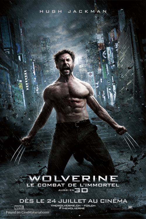 The Wolverine - Swiss Movie Poster