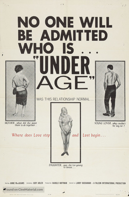 Under Age - Movie Poster
