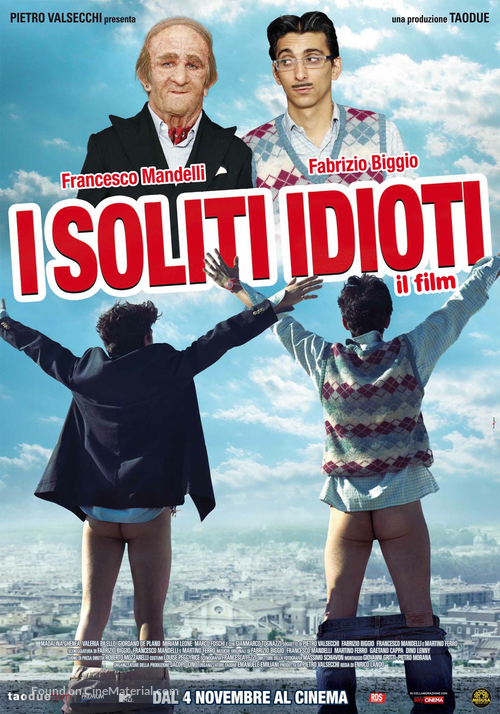 I soliti idioti - Italian Theatrical movie poster