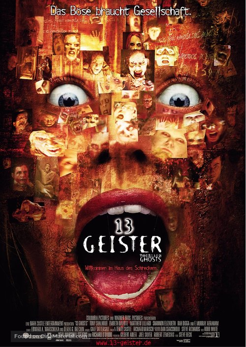 Thir13en Ghosts - German Movie Poster