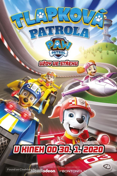 Paw Patrol: Ready, Race, Rescue! - Czech Movie Poster