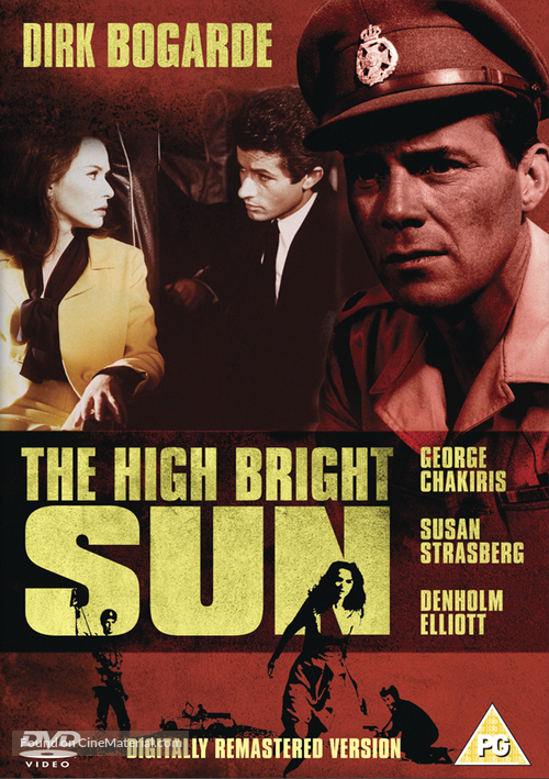 The High Bright Sun - British DVD movie cover