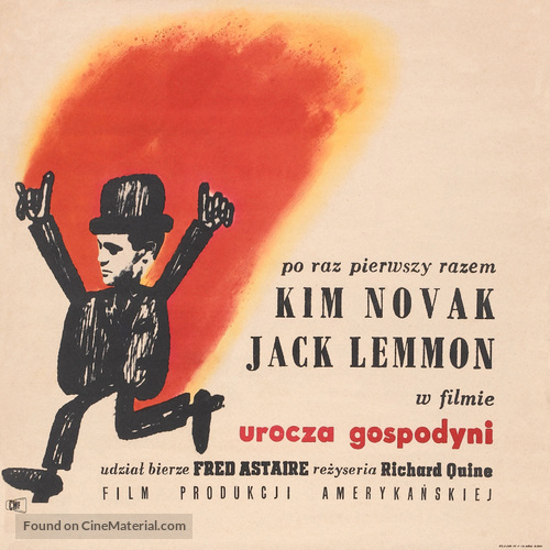 The Notorious Landlady - Polish Movie Poster