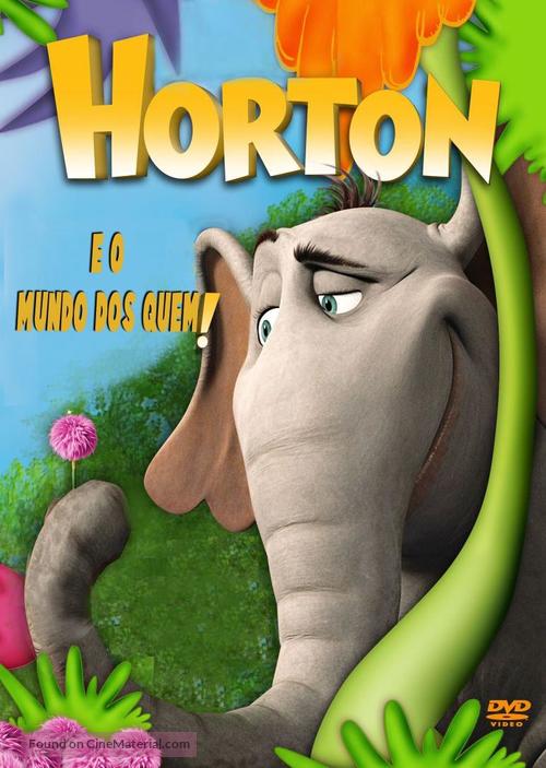 Horton Hears a Who! - Brazilian DVD movie cover