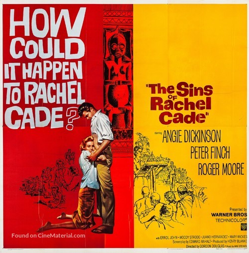 The Sins of Rachel Cade - Movie Poster