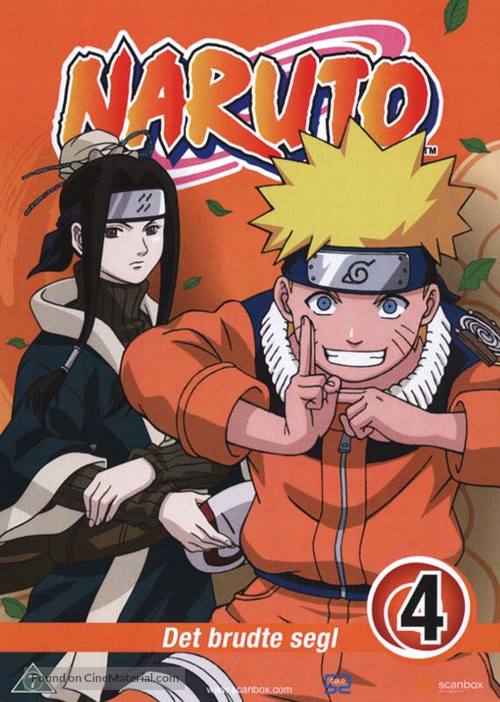 &quot;Naruto&quot; - Danish DVD movie cover