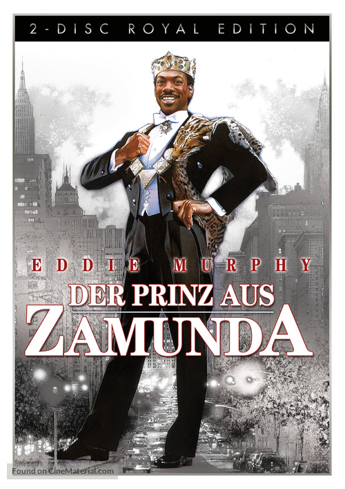 Coming To America - German DVD movie cover