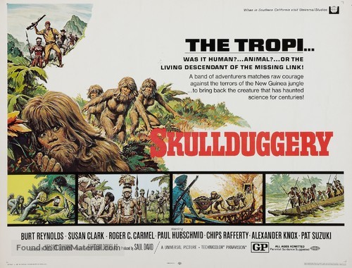 Skullduggery (1970) movie poster
