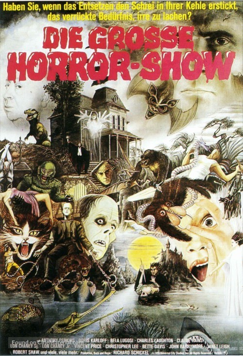 The Horror Show - German Movie Poster