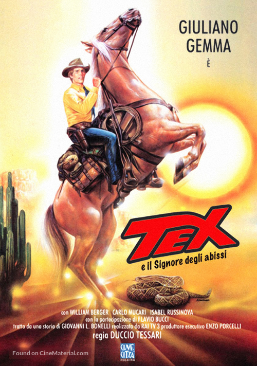 Tex e il signore degli abissi - Italian Movie Poster