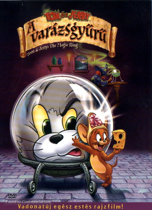 Tom and Jerry: The Magic Ring - Hungarian Movie Cover