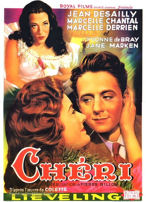 Ch&eacute;ri - Belgian Movie Poster
