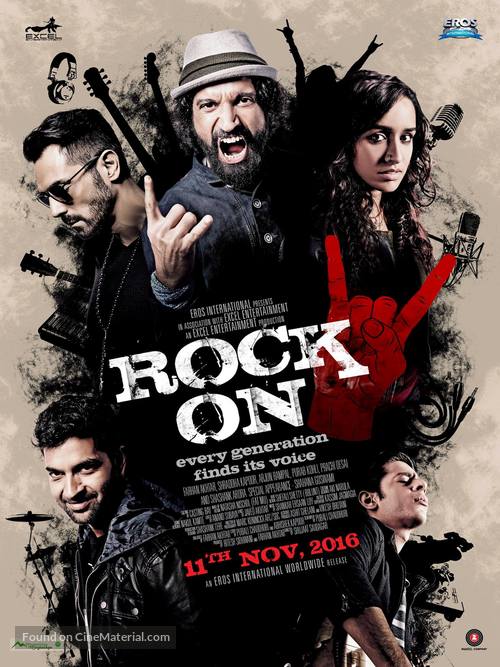 Rock On!! 2 - Indian Movie Poster