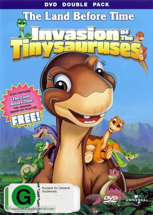 The Land Before Time XI: Invasion of the Tinysauruses - New Zealand Movie Cover