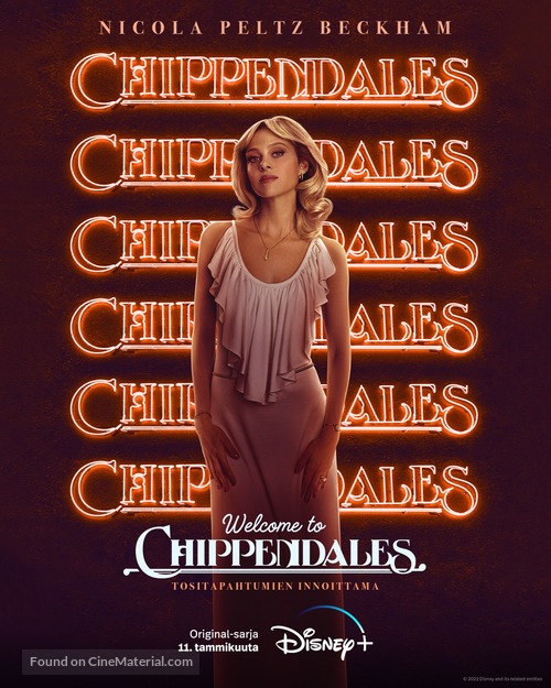 Welcome to Chippendales - Finnish Movie Poster