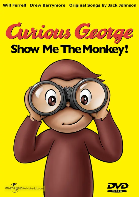 Curious George - DVD movie cover