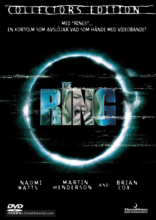 The Ring - Swedish DVD movie cover