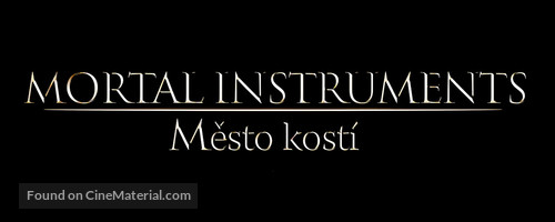 The Mortal Instruments: City of Bones - Czech Logo