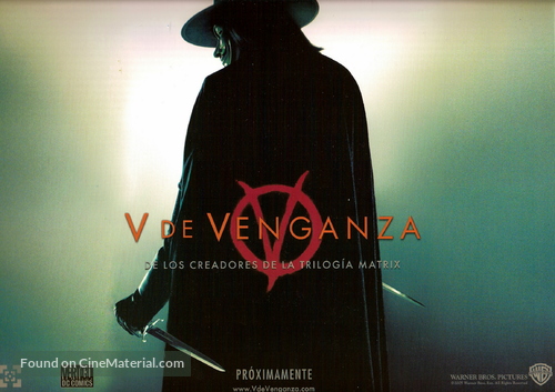 V for Vendetta - Argentinian Movie Poster